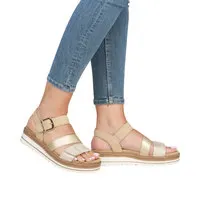 Jocelyn 55 - Tan/Gold