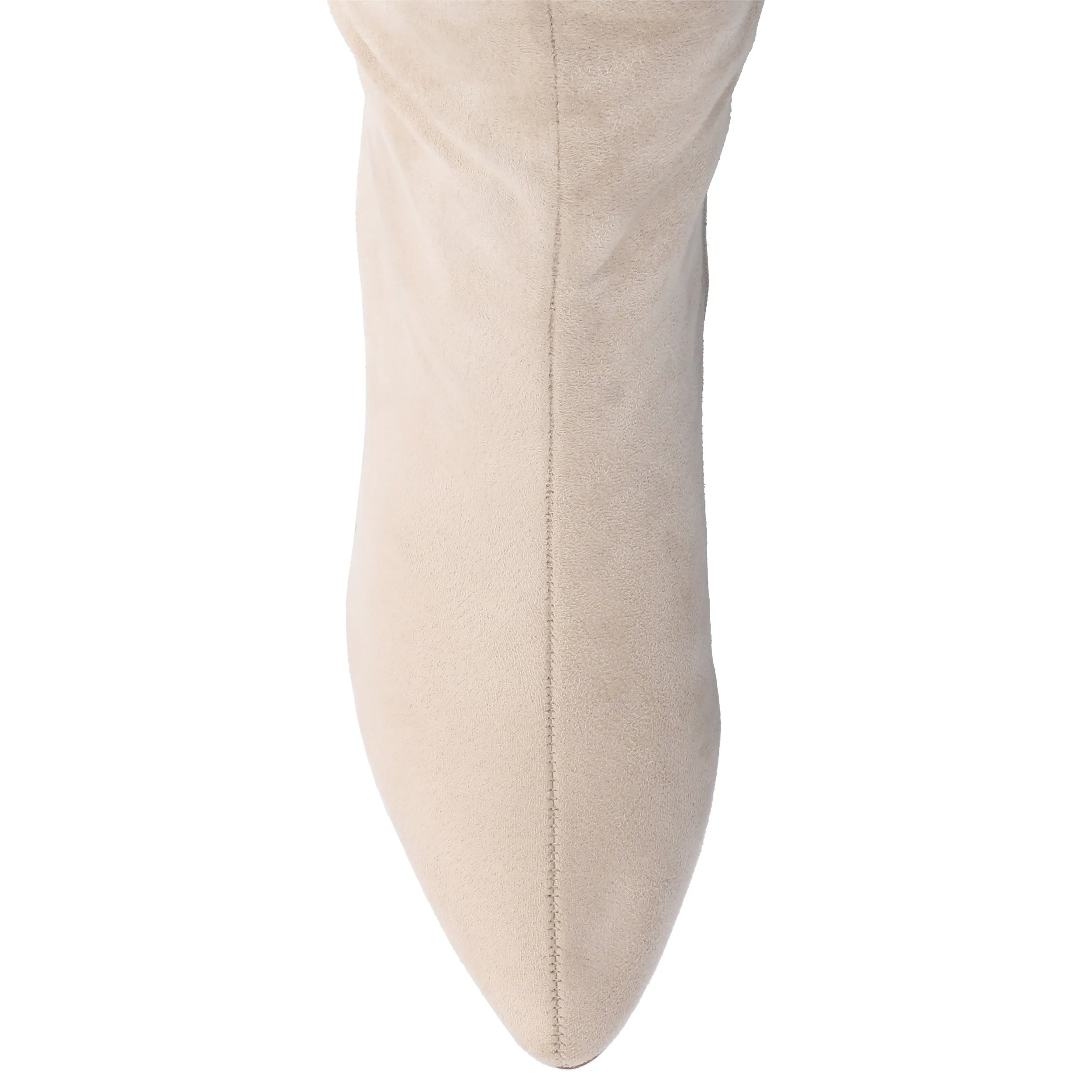Journee Collection Wide Width Wide Calf Womens Ameylia Tru Comfort Foam Covered Block Heel Pointed Toe Boots