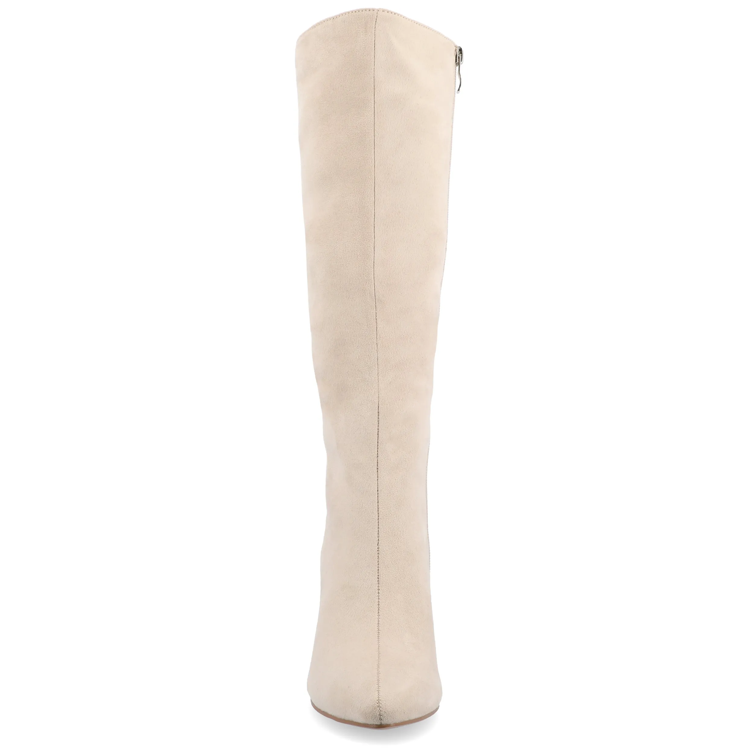 Journee Collection Wide Width Wide Calf Womens Ameylia Tru Comfort Foam Covered Block Heel Pointed Toe Boots