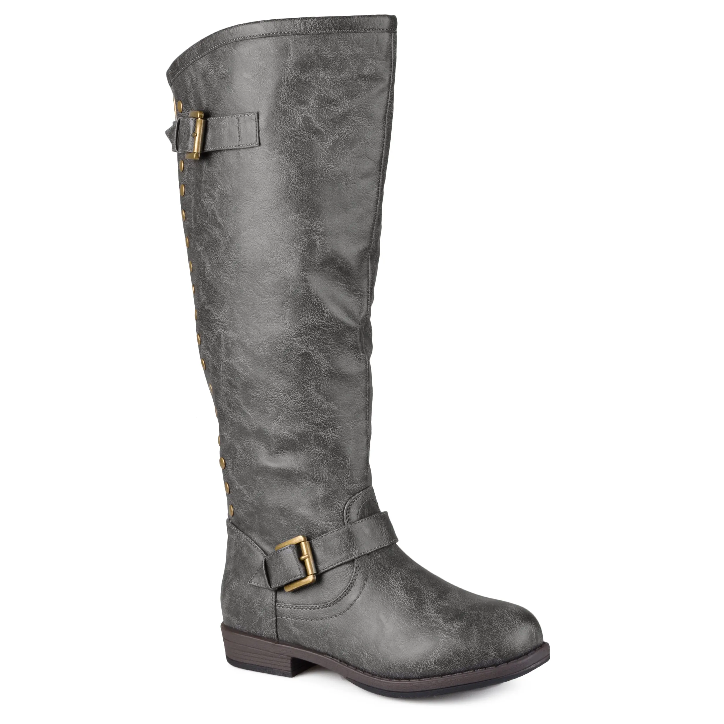 Journee Collection Women's Extra Wide Calf Spokane Boot