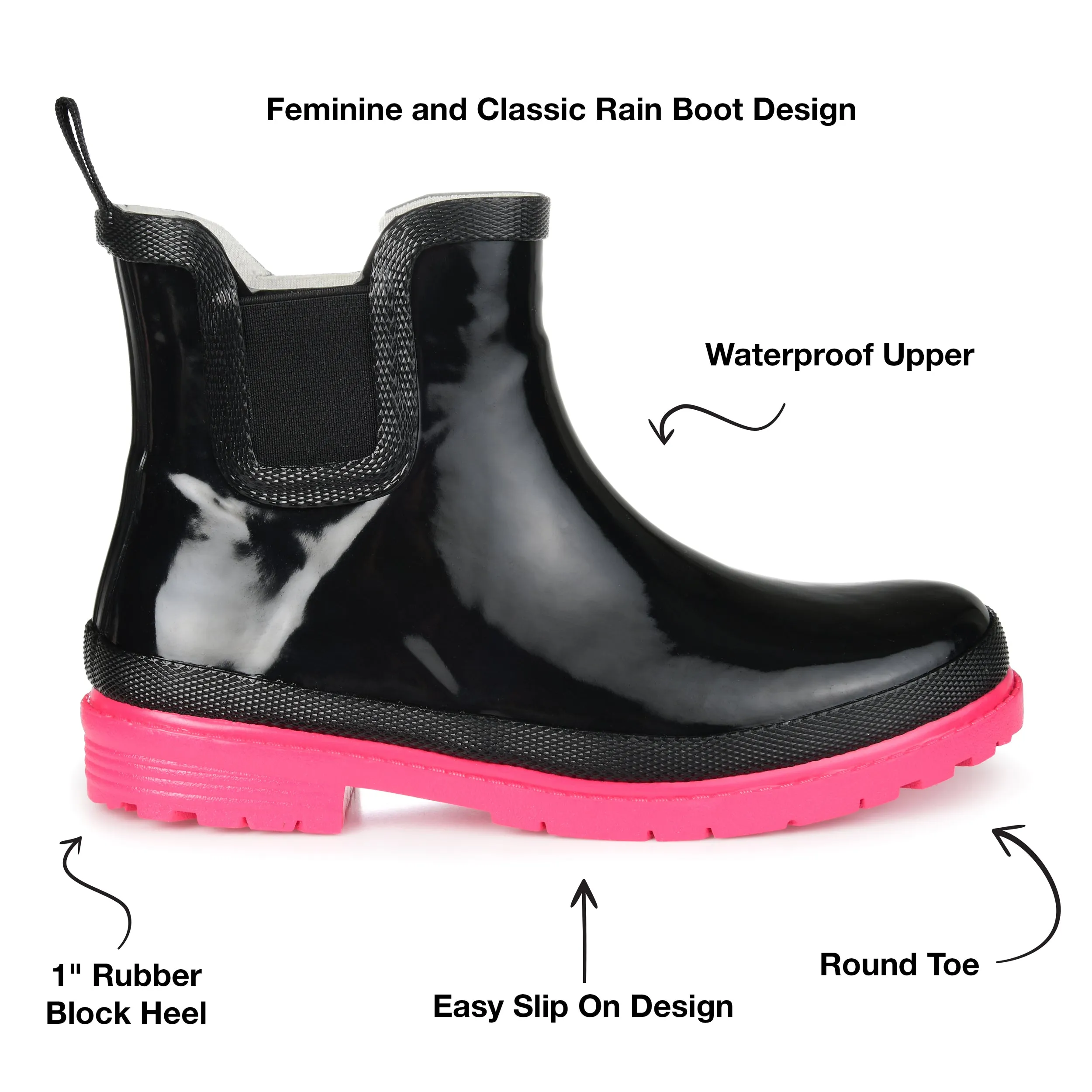 Journee Collection Women's Tekoa Rain Boot