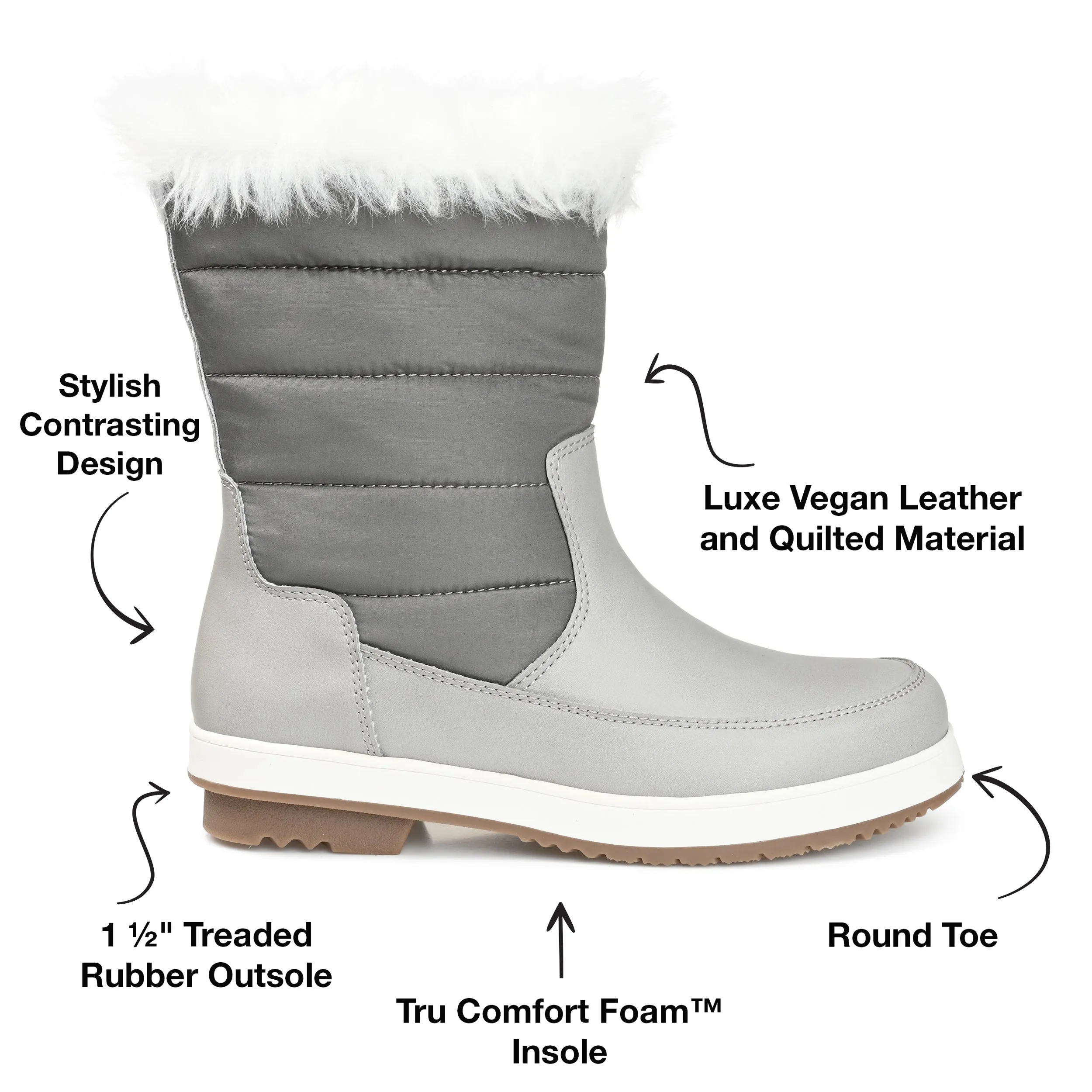 Journee Collection Women's Tru Comfort Foam Marie Boot