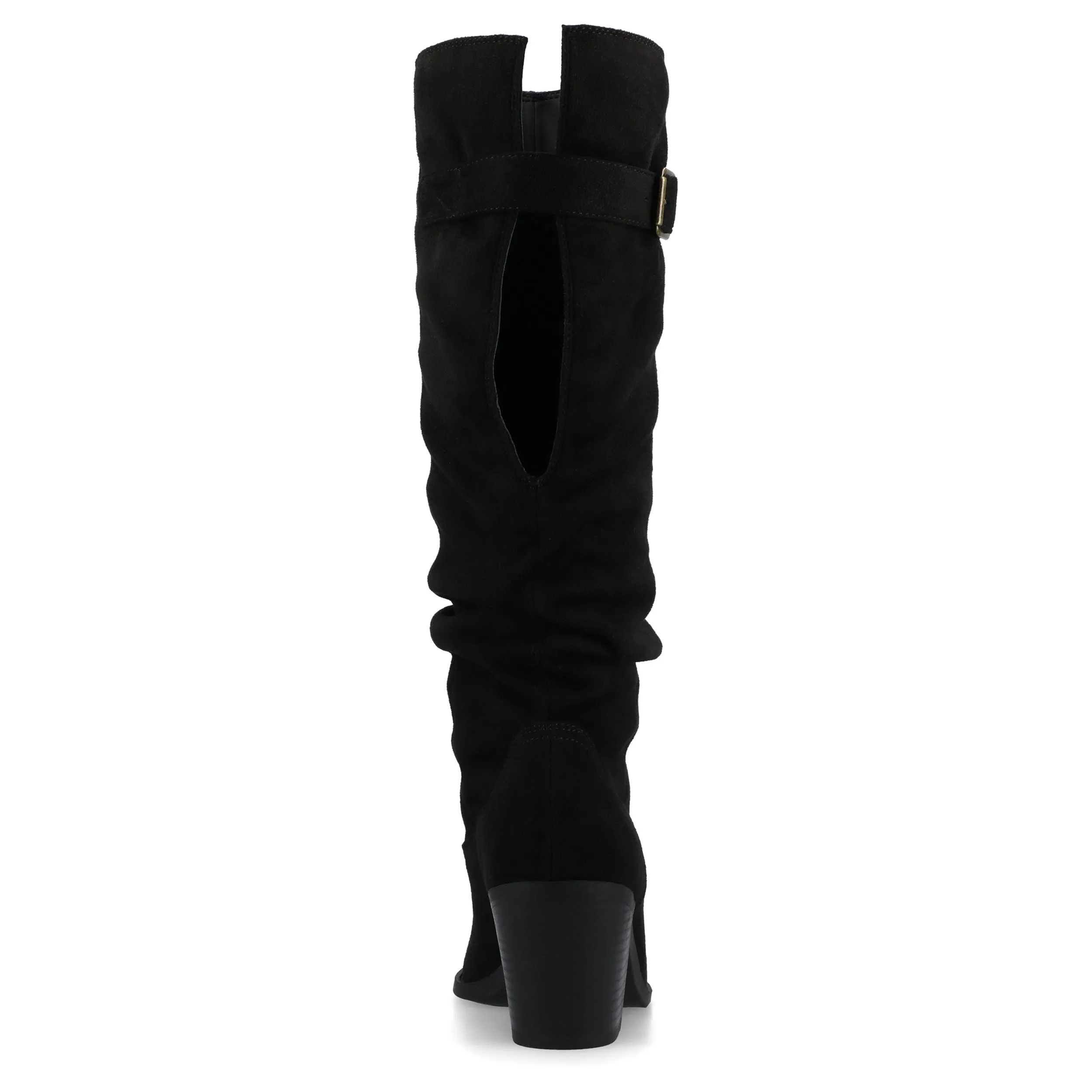 Journee Womens Kaleah Knee High Wide-Calf Slouchy Boots