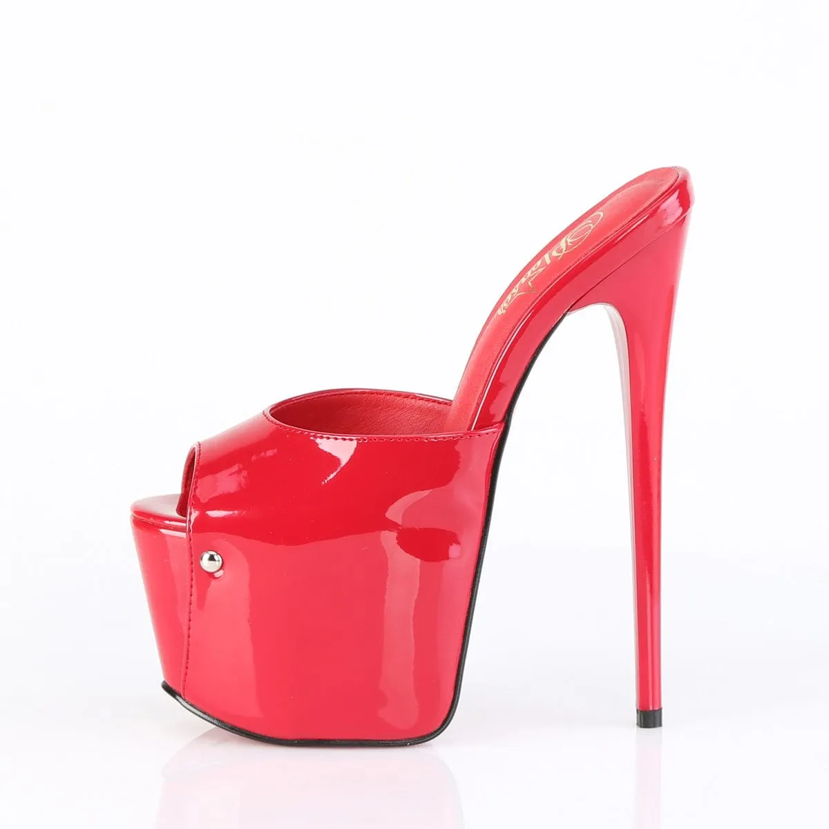 JUBILANT-01 Platform Shoes Red Pat