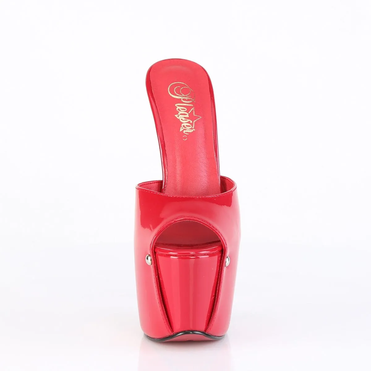 JUBILANT-01 Platform Shoes Red Pat