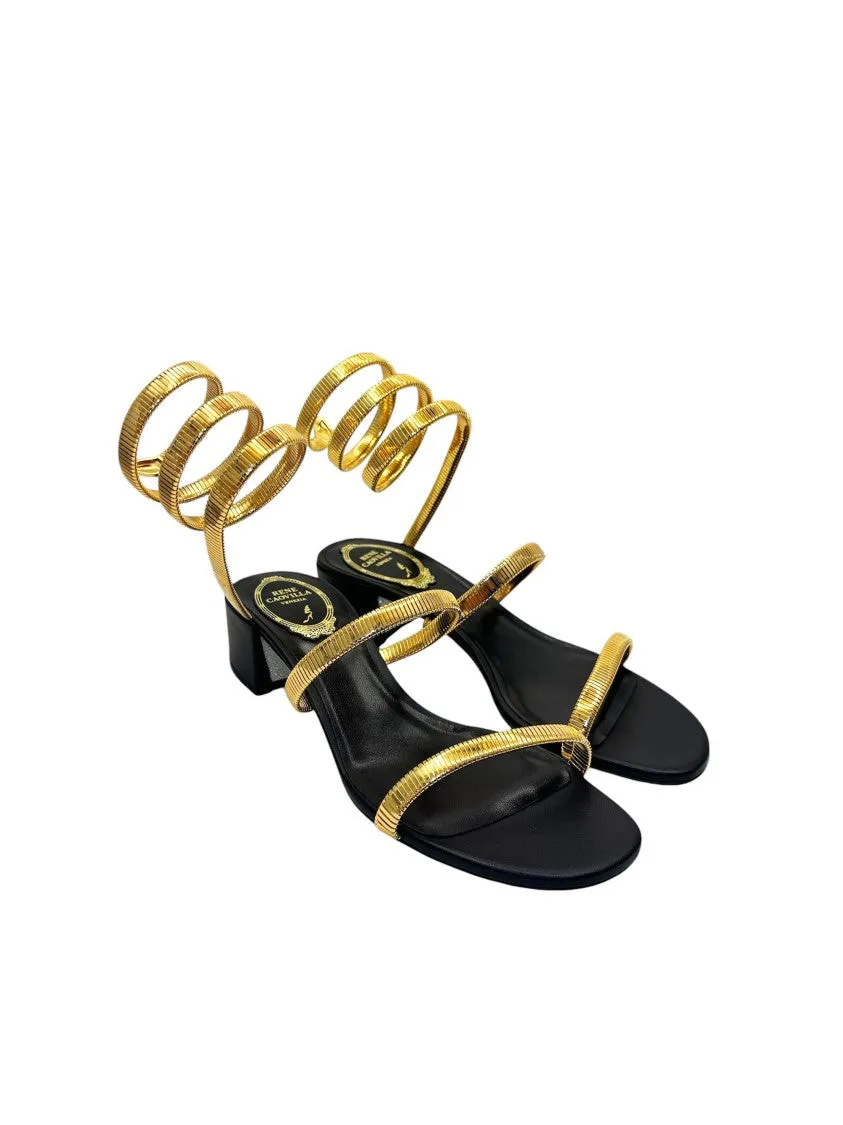 Juniper Metal Gold Sandal 40