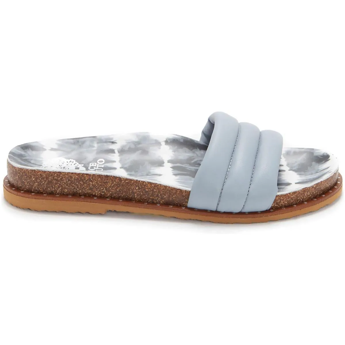 Kandler Womens Leather Slip On Slides
