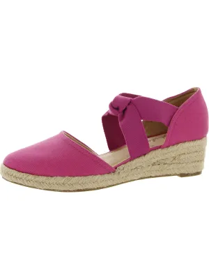 Kascade Womens Canvas Strappy Espadrilles