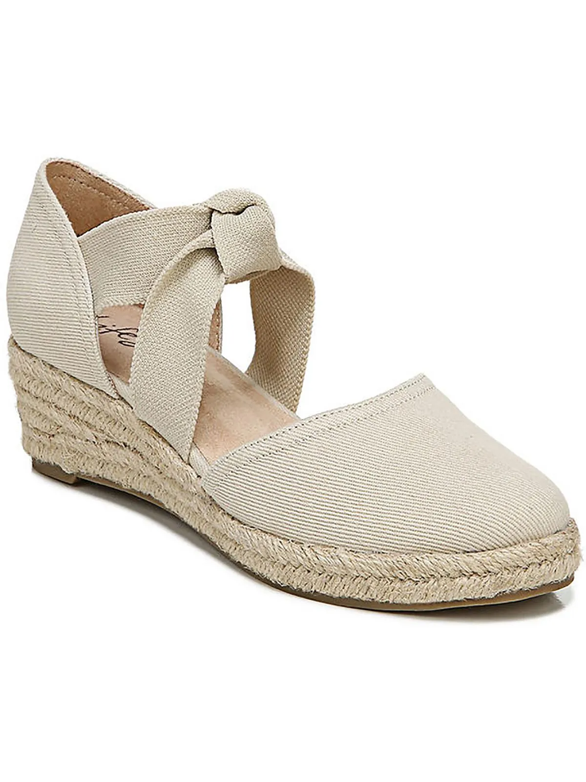 Kascade Womens Canvas Strappy Espadrilles