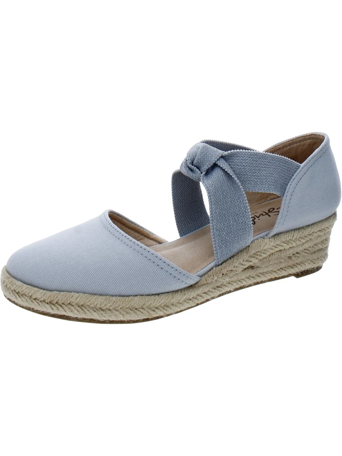 Kascade Womens Canvas Strappy Espadrilles
