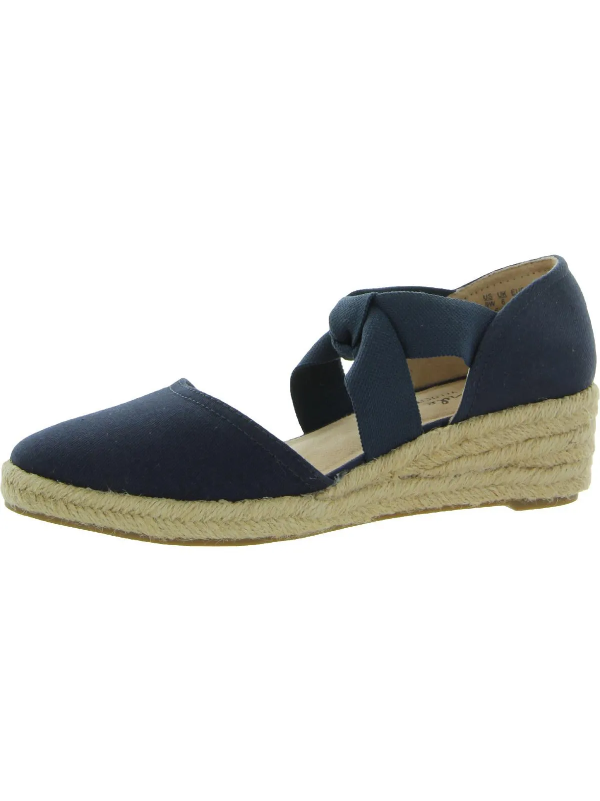 Kascade Womens Canvas Strappy Espadrilles