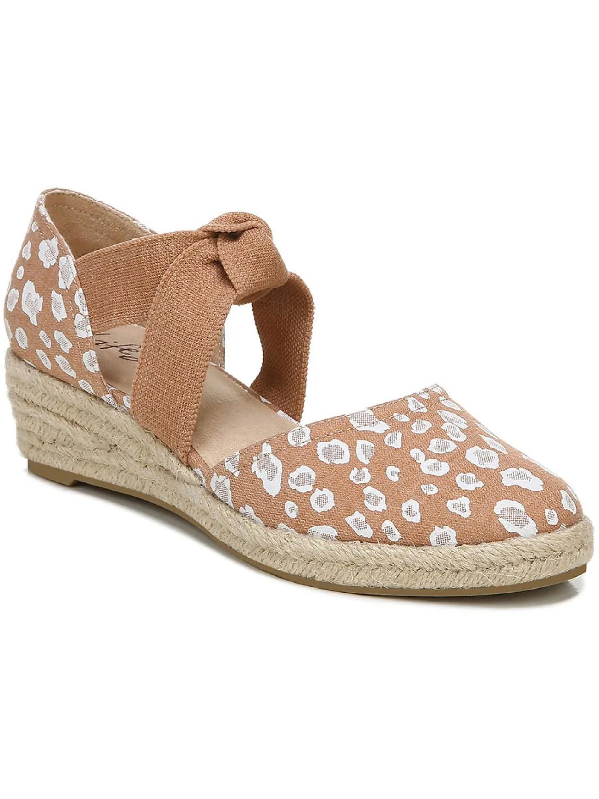 Kascade Womens Canvas Strappy Espadrilles