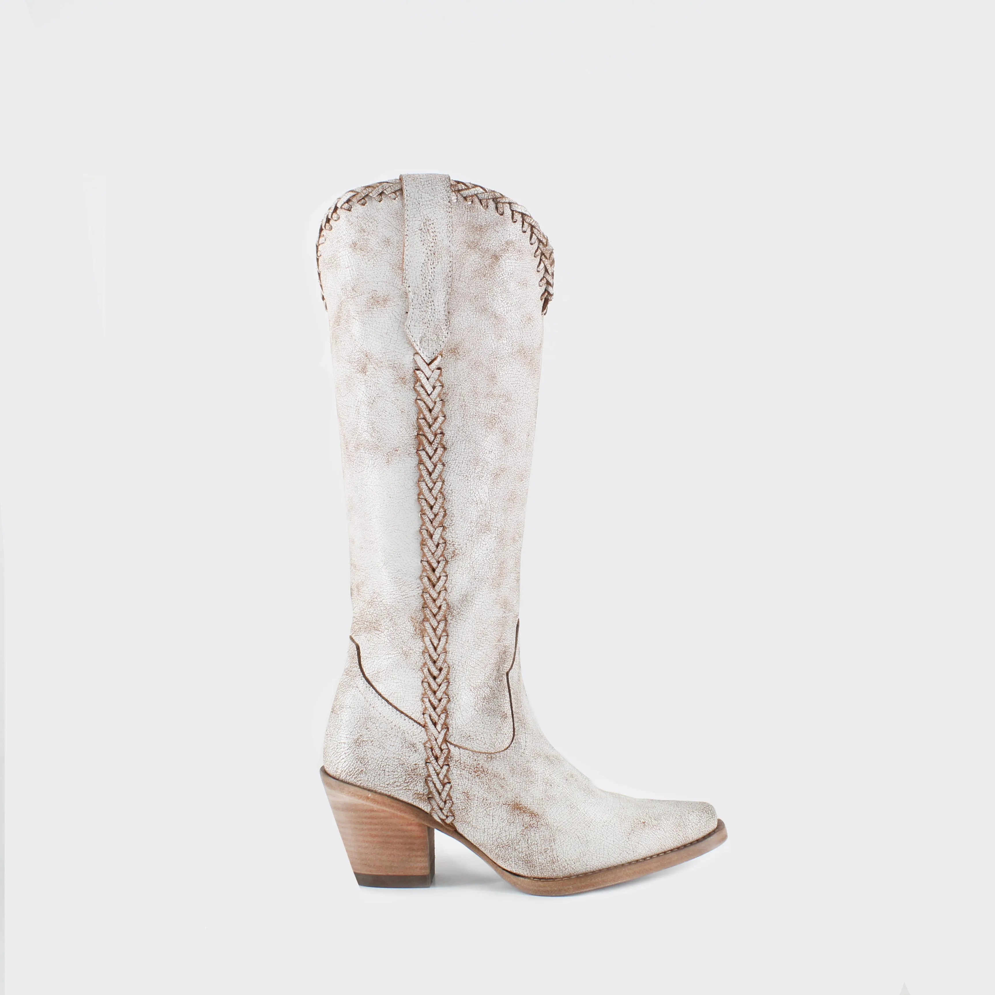 Kenia Cowgirl Leather Boots - Elegant Western Footwear By Buck & Brana ken