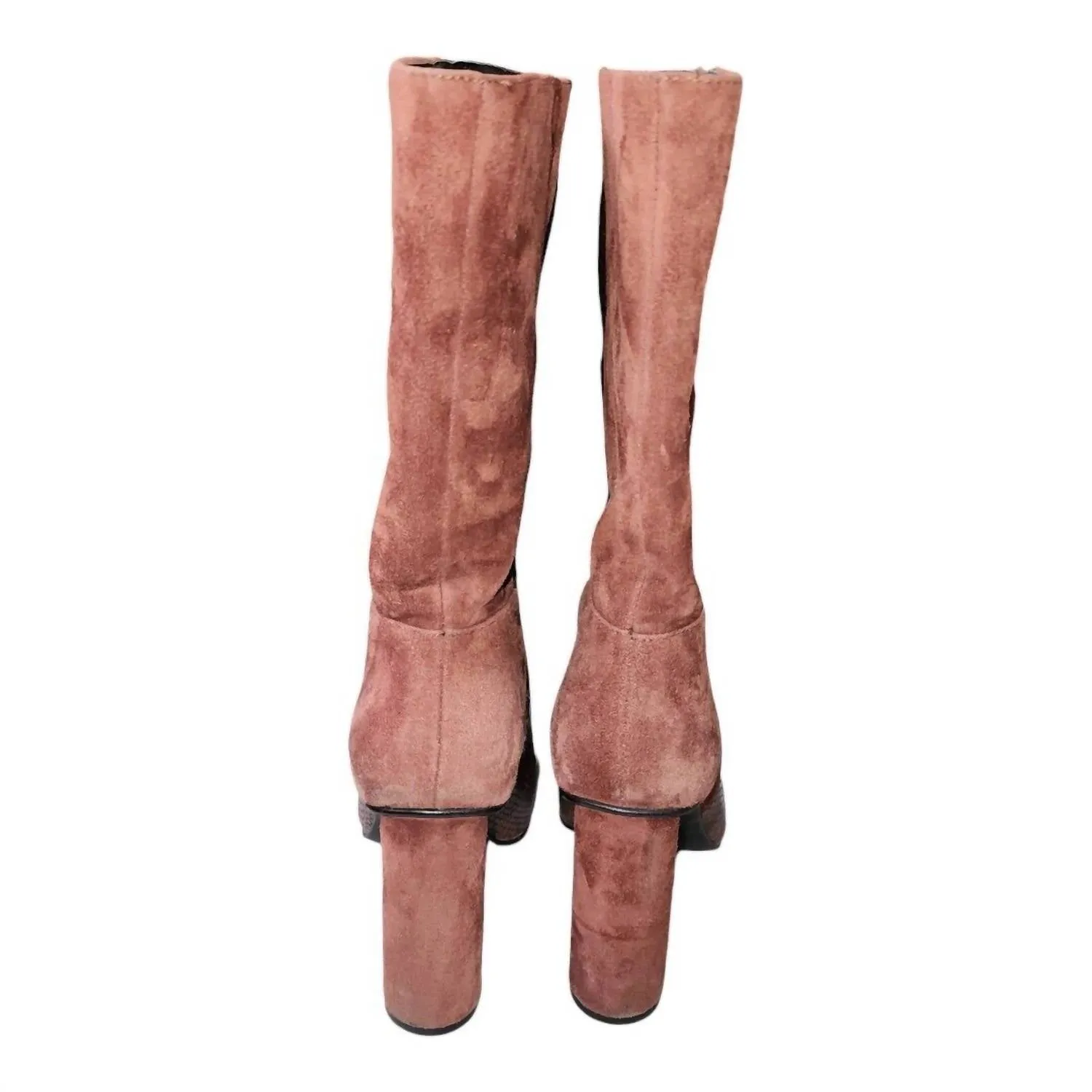 Kolby Boots In Snake Leather Suede