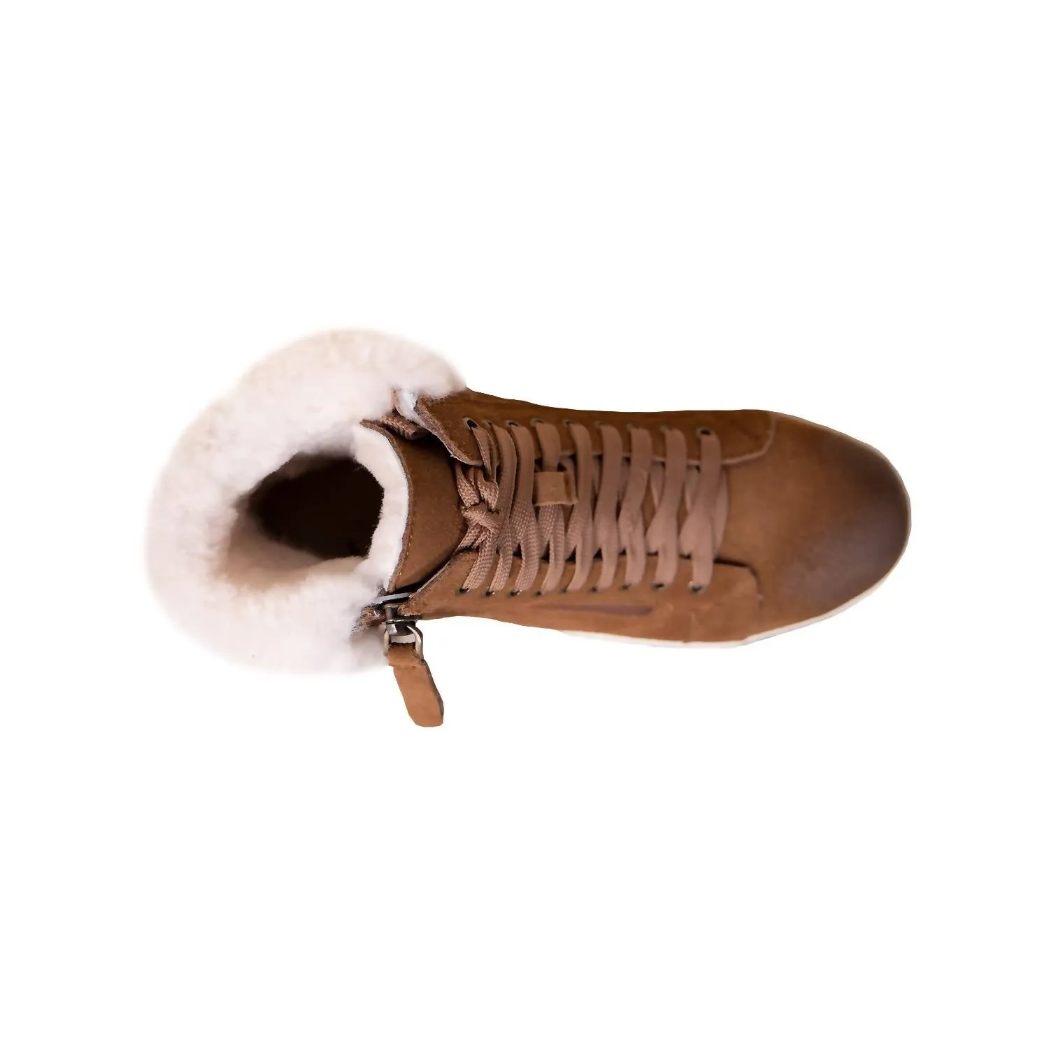 Ladies Chelsea Sneaker In Brown