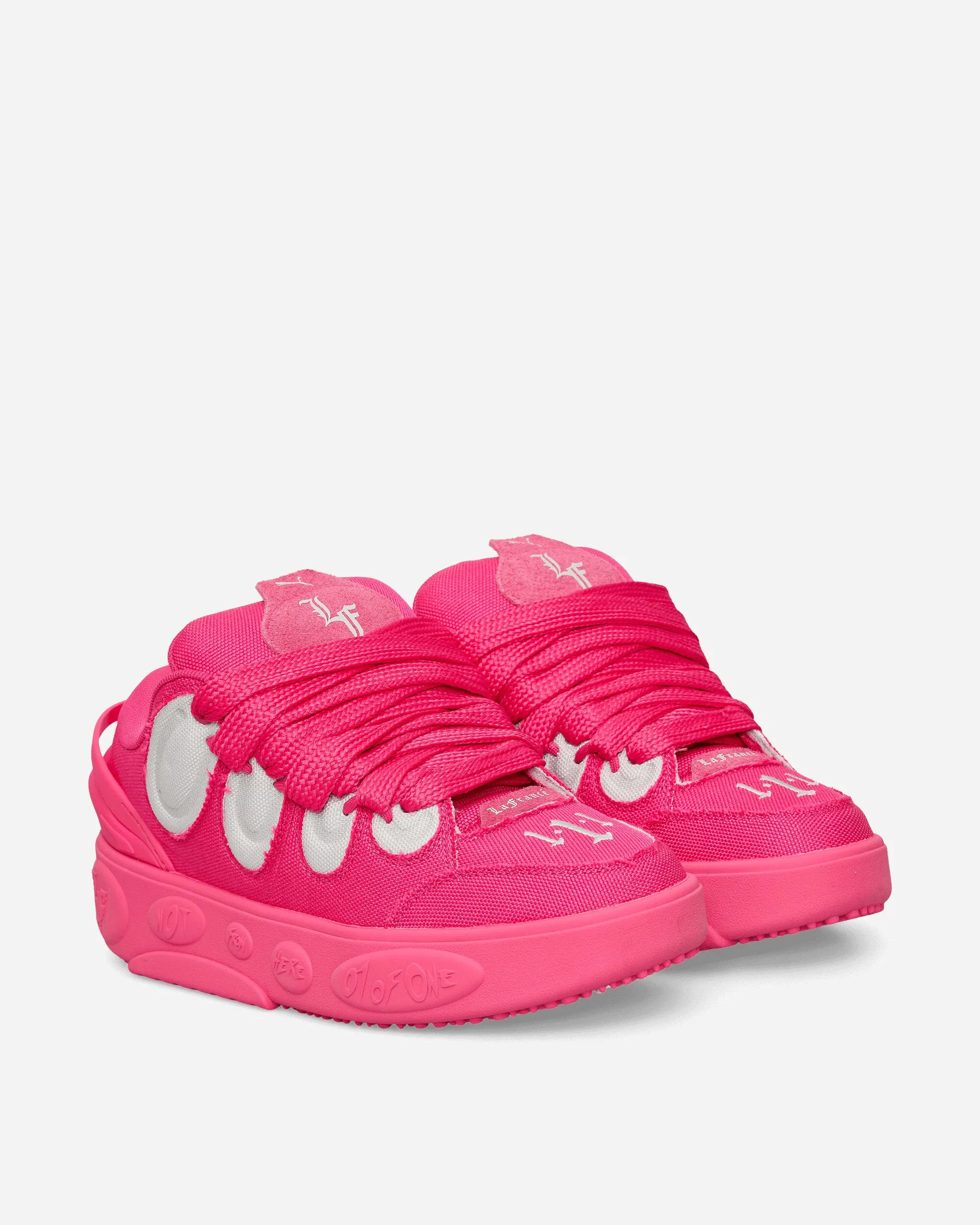 LaMelo Ball LaFranc Pink Carpet Sneakers Glowing Pink / Glacial Gray