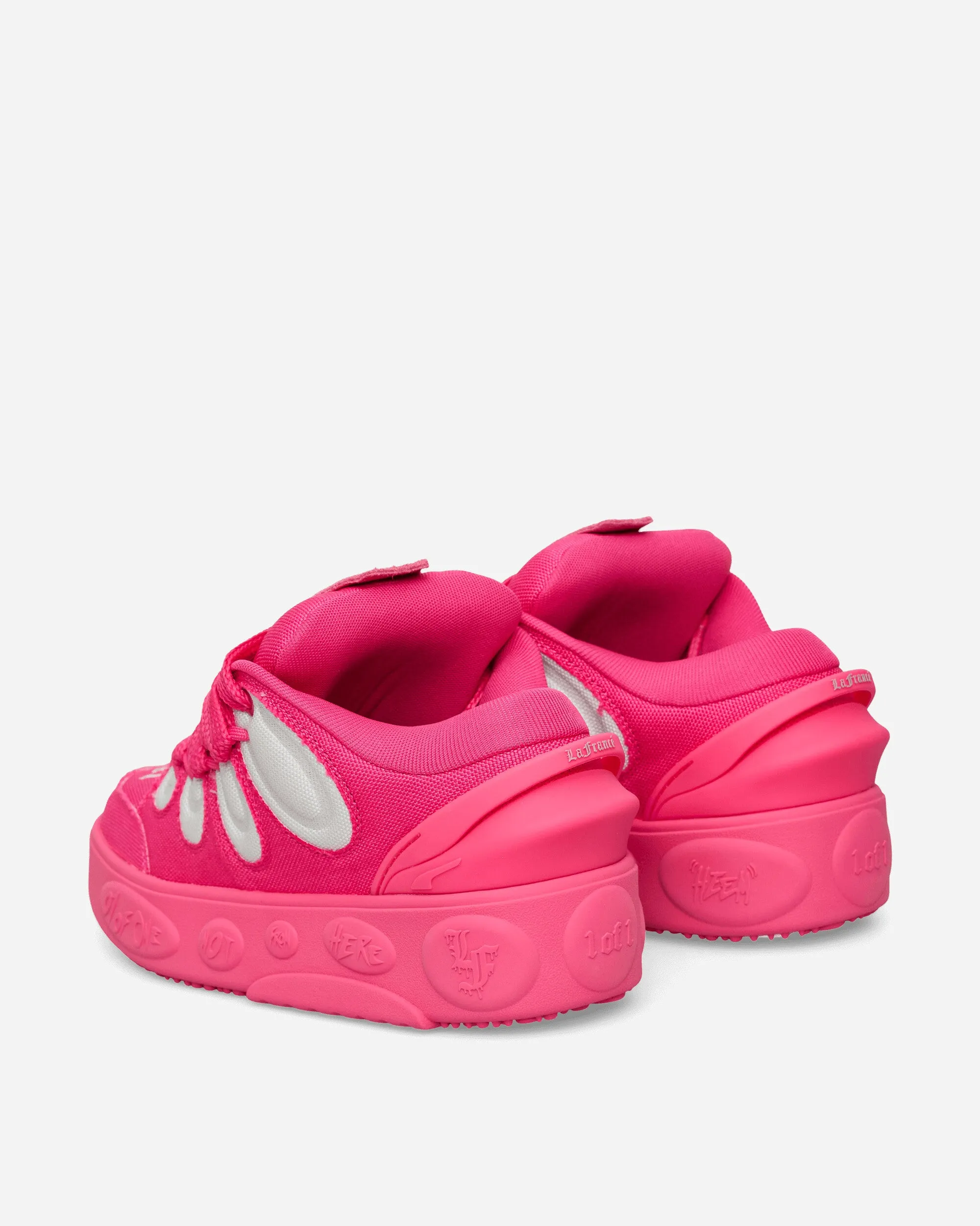 LaMelo Ball LaFranc Pink Carpet Sneakers Glowing Pink / Glacial Gray