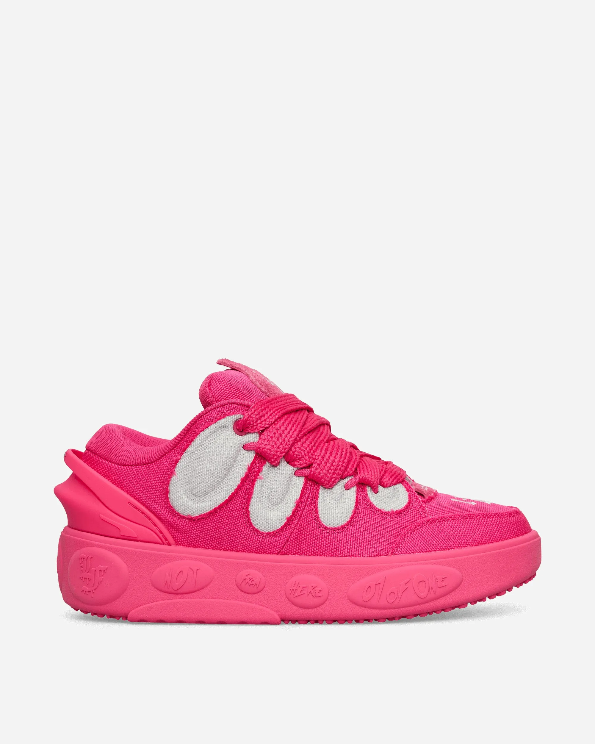 LaMelo Ball LaFranc Pink Carpet Sneakers Glowing Pink / Glacial Gray