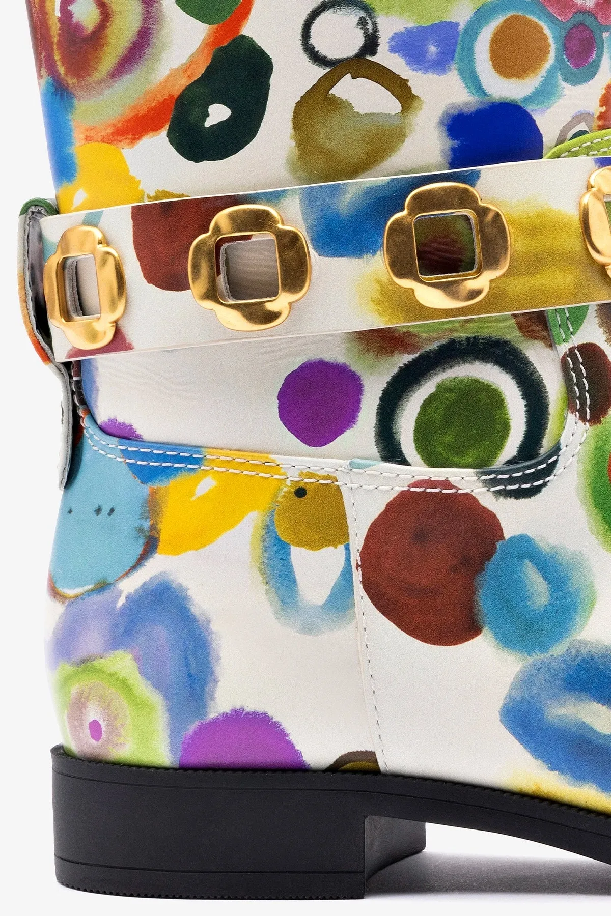 Larroud x Libertine Milan Flat Bootie In JH Gouache
