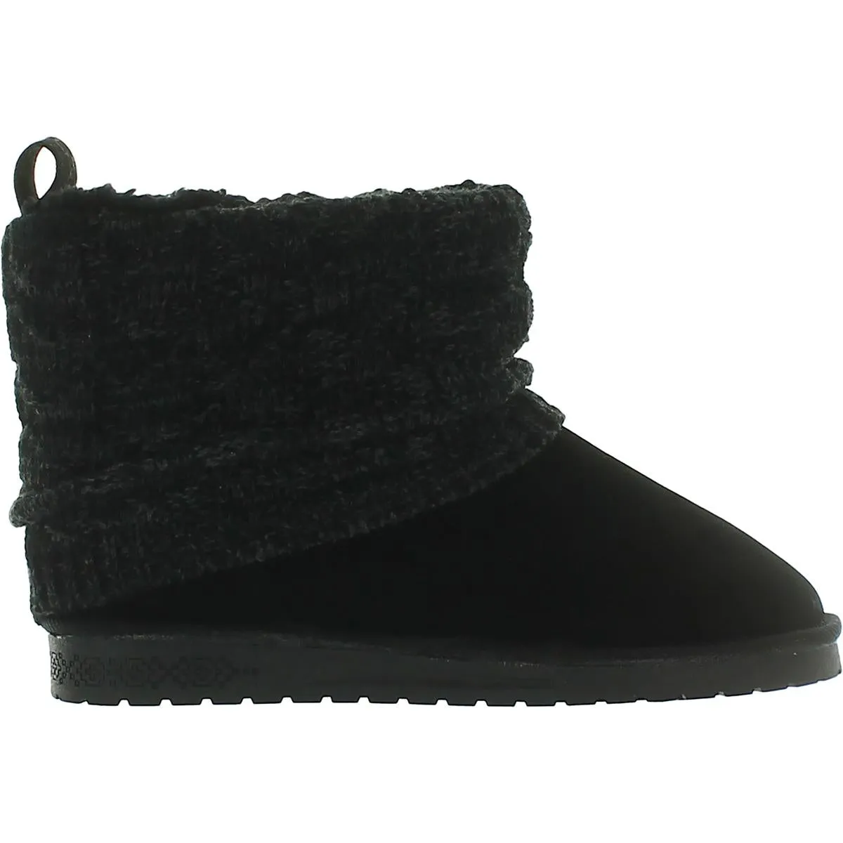 Laurel Womens Knit Faux Suede Winter & Snow Boots