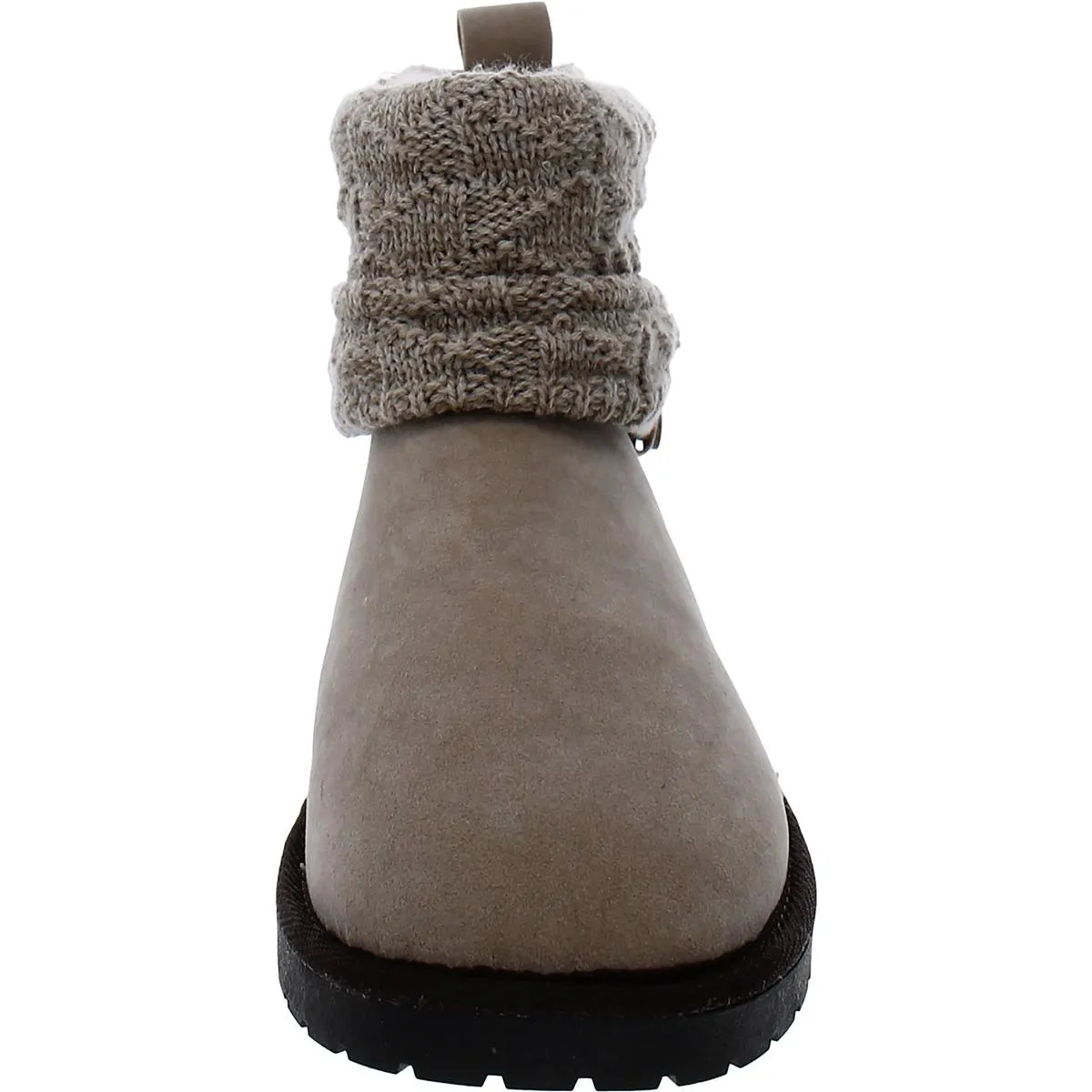 Laurel Womens Knit Faux Suede Winter & Snow Boots