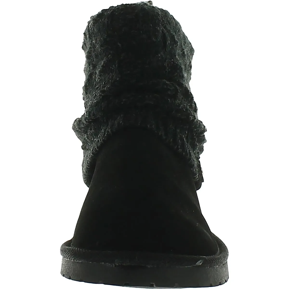 Laurel Womens Knit Faux Suede Winter & Snow Boots