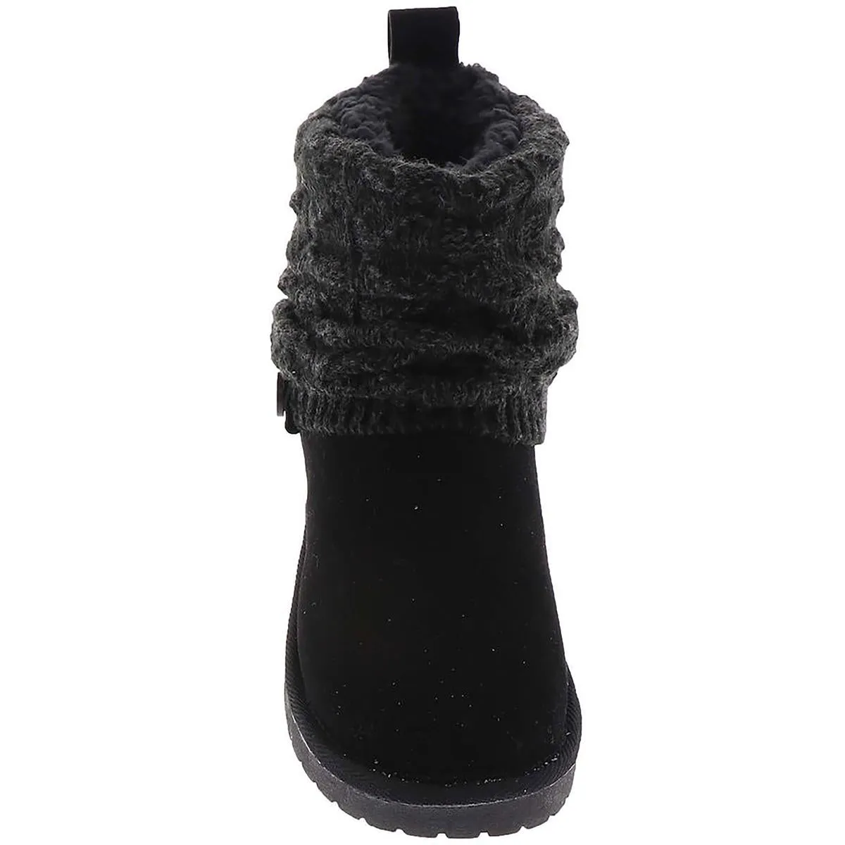 Laurel Womens Knit Faux Suede Winter & Snow Boots