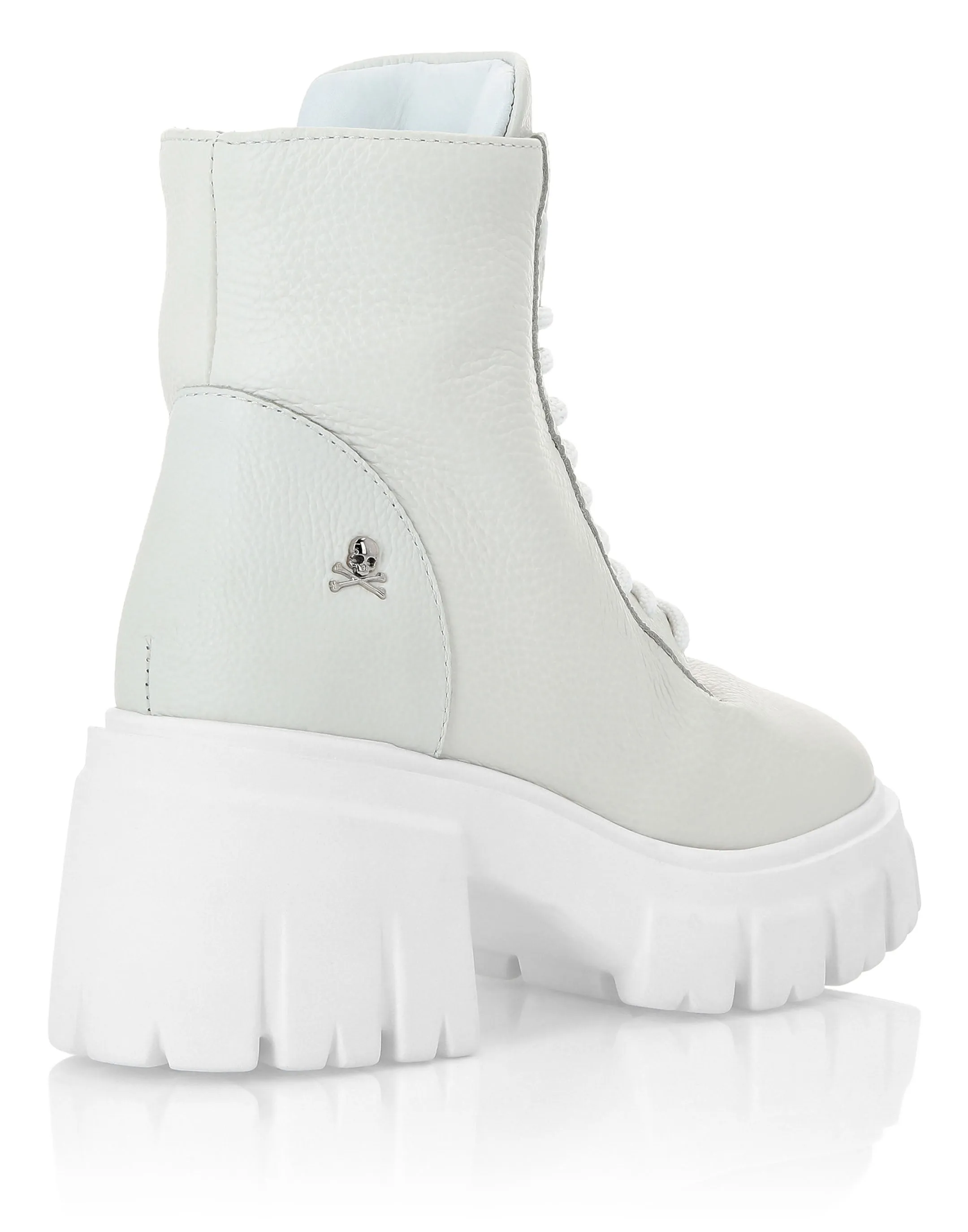 Leather Boots  with shearling inside Iconic Plein