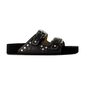 Lennyo Gb Sandals - Leather - Black