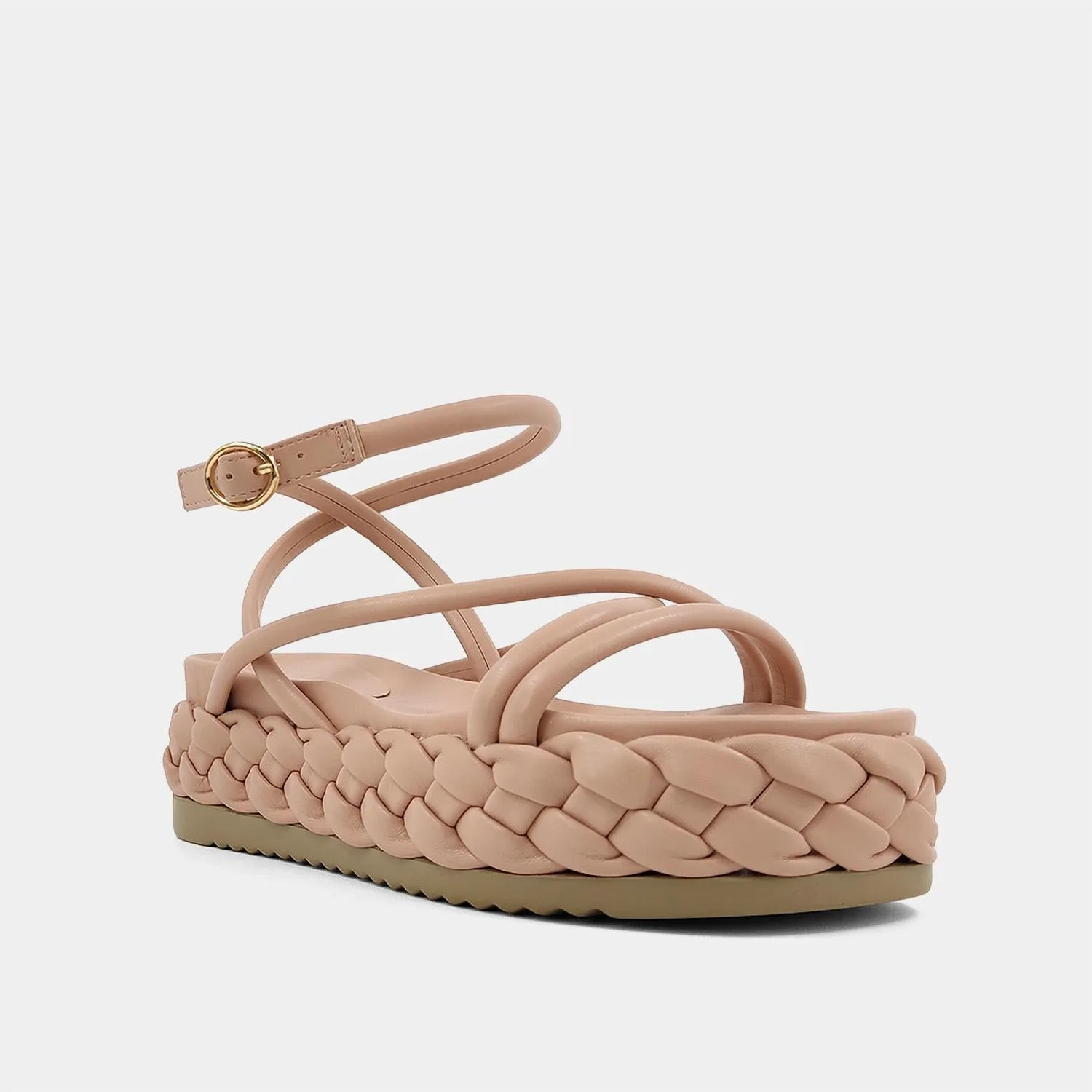 Lilith Platform Sandal In Nude