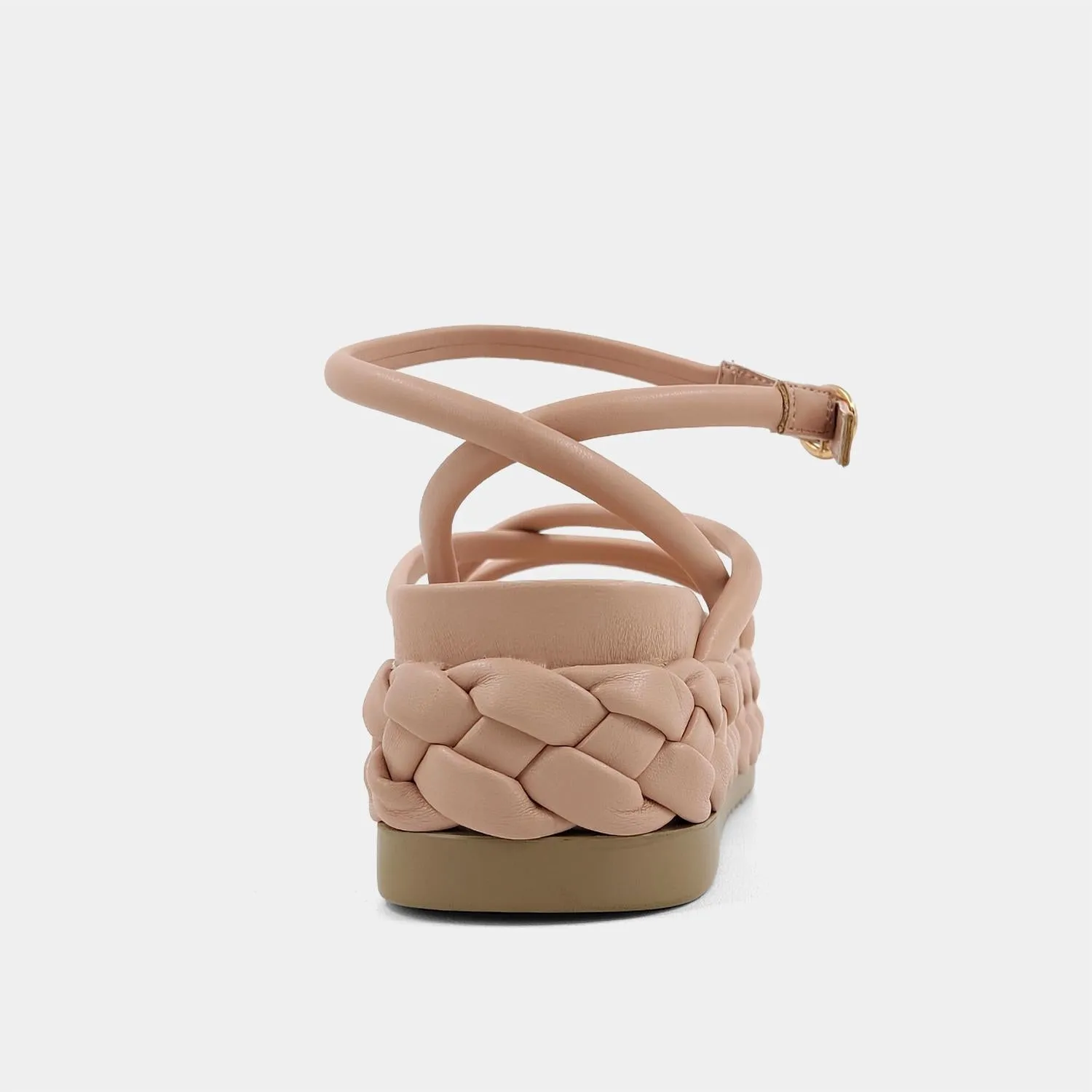 Lilith Platform Sandal In Nude
