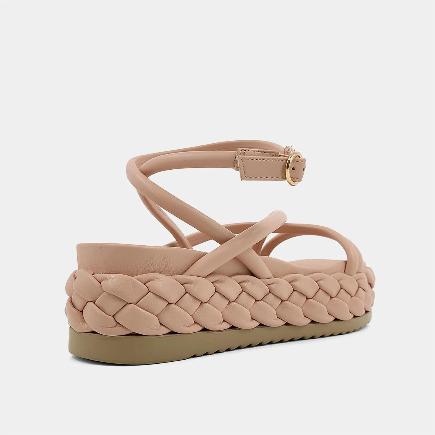 Lilith Platform Sandal In Nude
