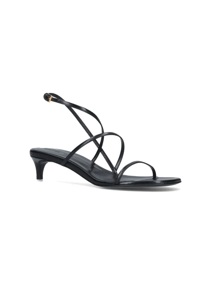 Loop" Sandals  Black