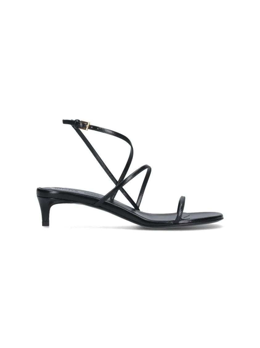 Loop" Sandals  Black