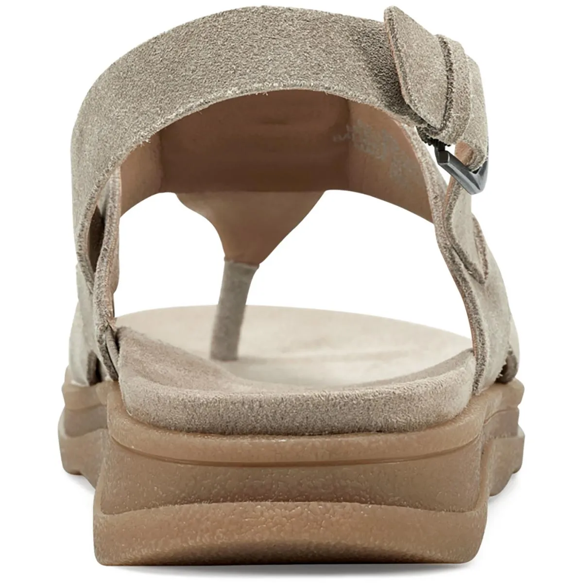 Luciana 8 Womens Suede Thong Slingback Sandals