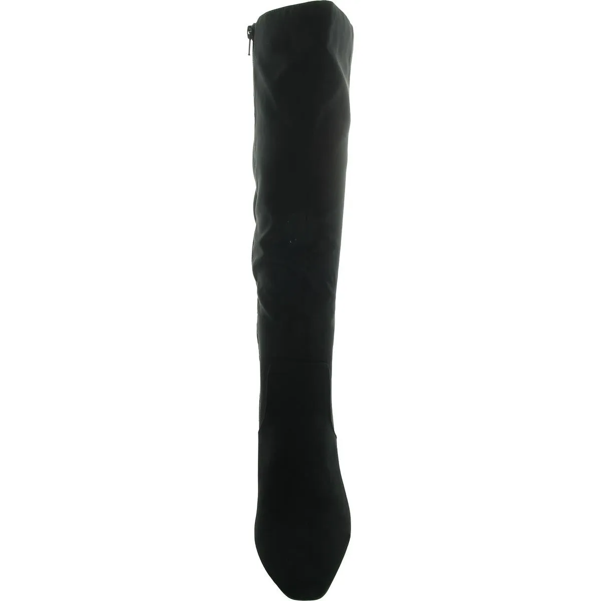 Lyyric Womens Zipper Microfiber Knee-High Boots