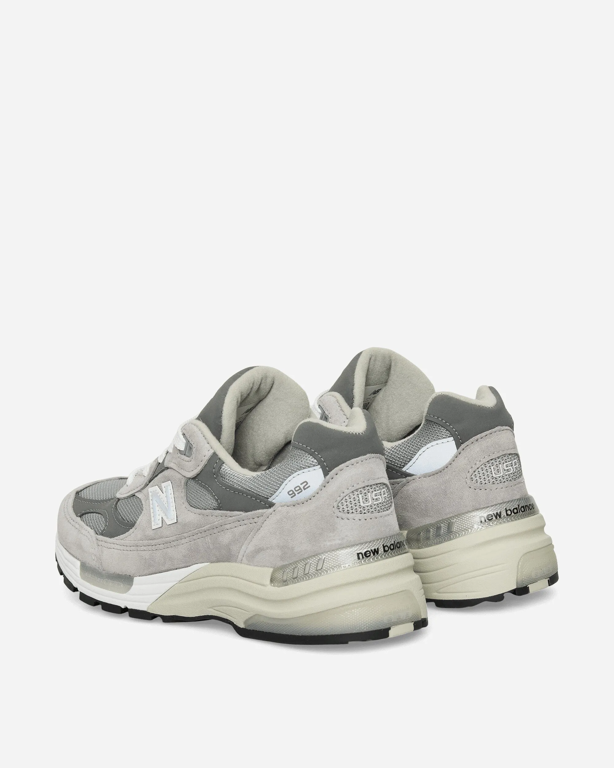Made in USA 992 Core Sneakers Grey / Silver Metallic