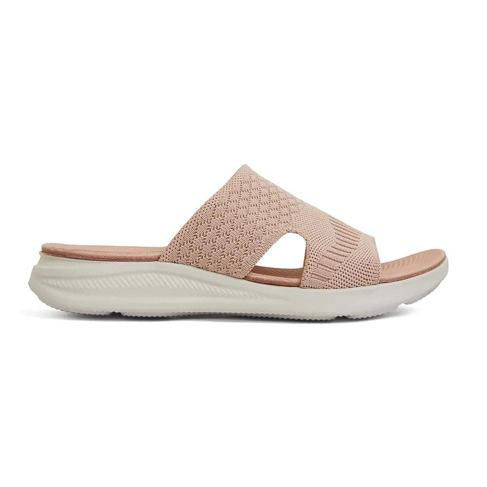 Madon Slide in Blush Stretch