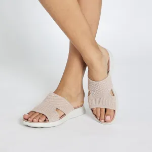 Madon Slide in Blush Stretch