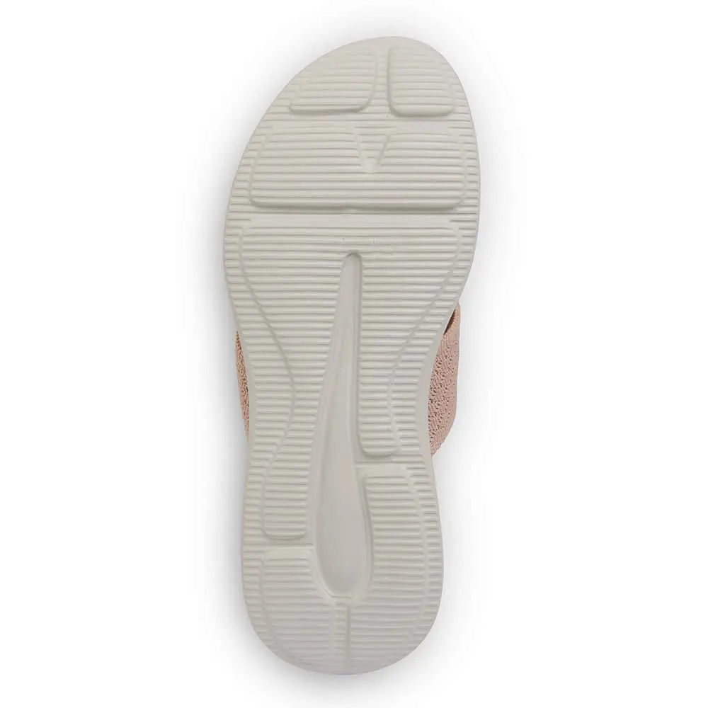 Madon Slide in Blush Stretch