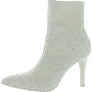 Maegan Womens Stiletto Pointed Toe Ankle Boots