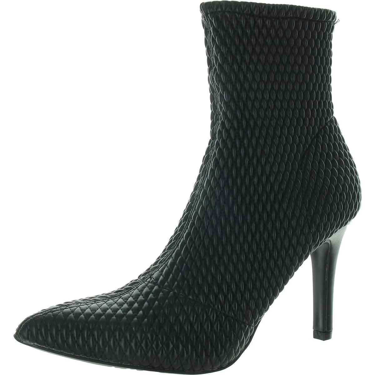 Maegan Womens Stiletto Pointed Toe Ankle Boots
