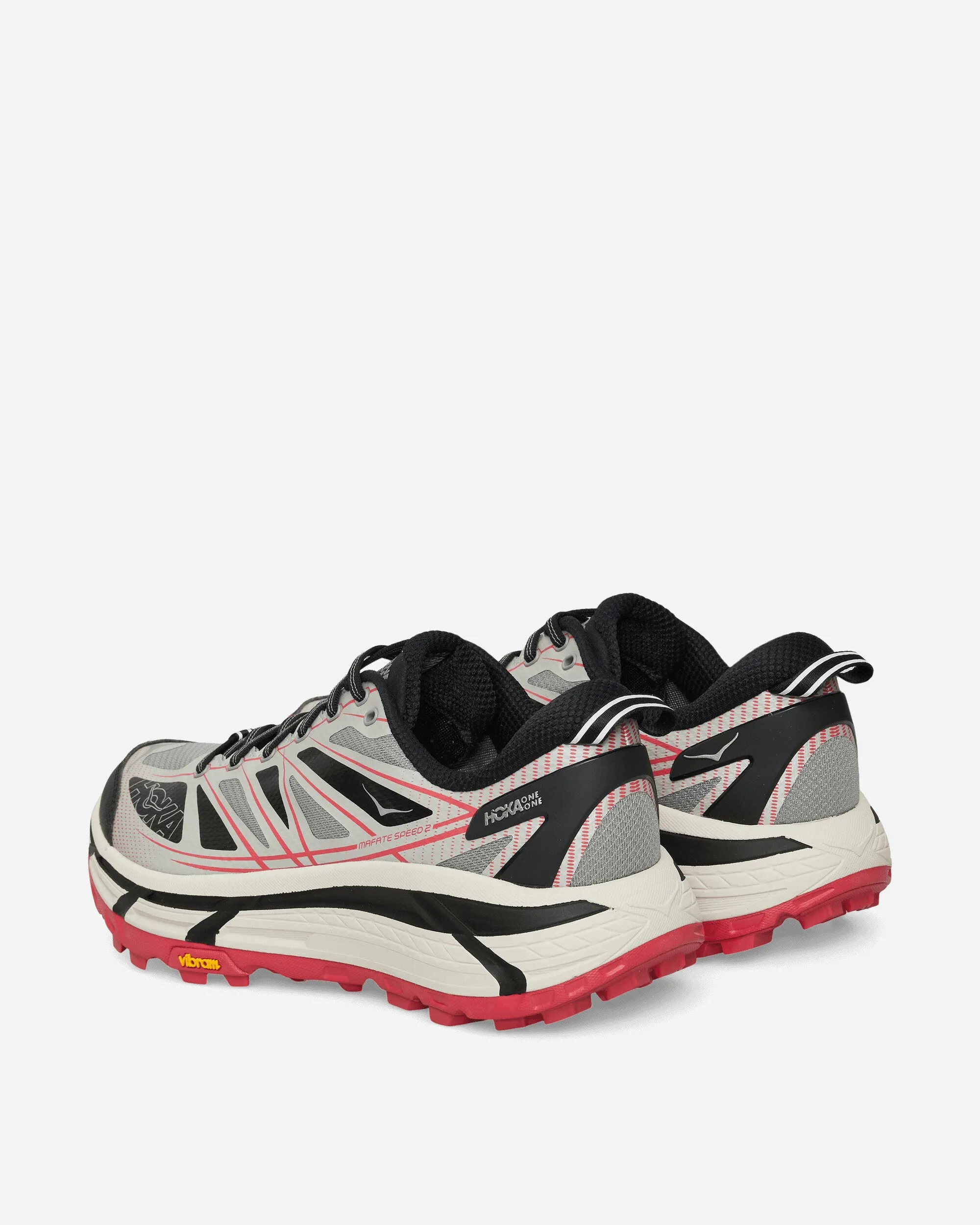 Mafate Speed 2 Sneakers Galactic Grey / Ruby Red