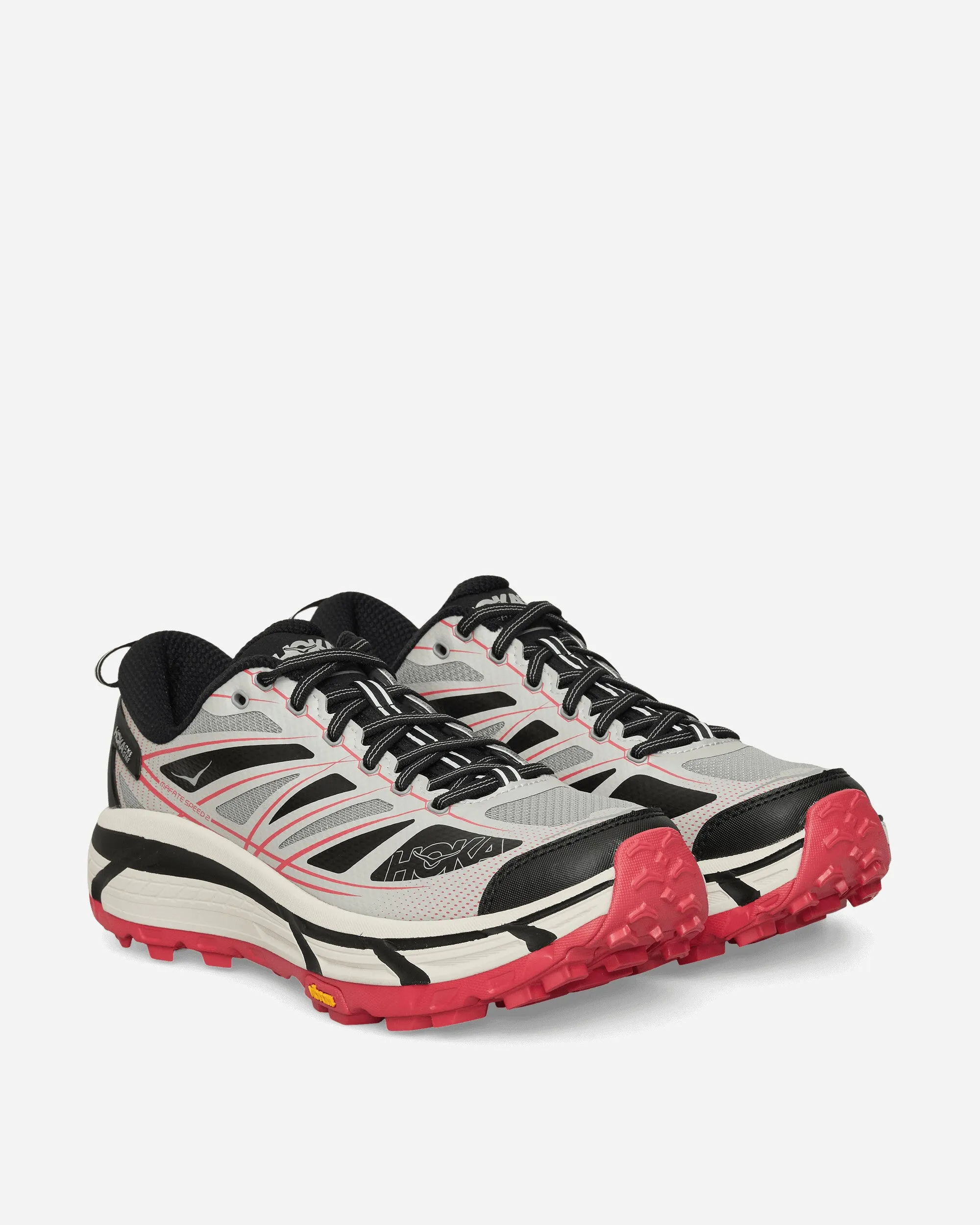 Mafate Speed 2 Sneakers Galactic Grey / Ruby Red