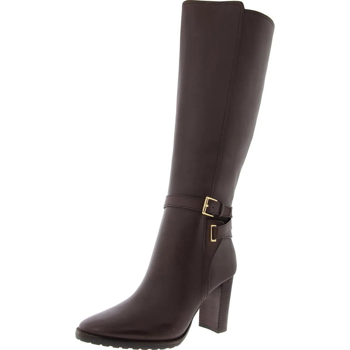 Manchester Womens Leather Over-The-Knee Boots
