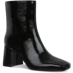 Margoep Womens Solid Manmade Ankle Boots