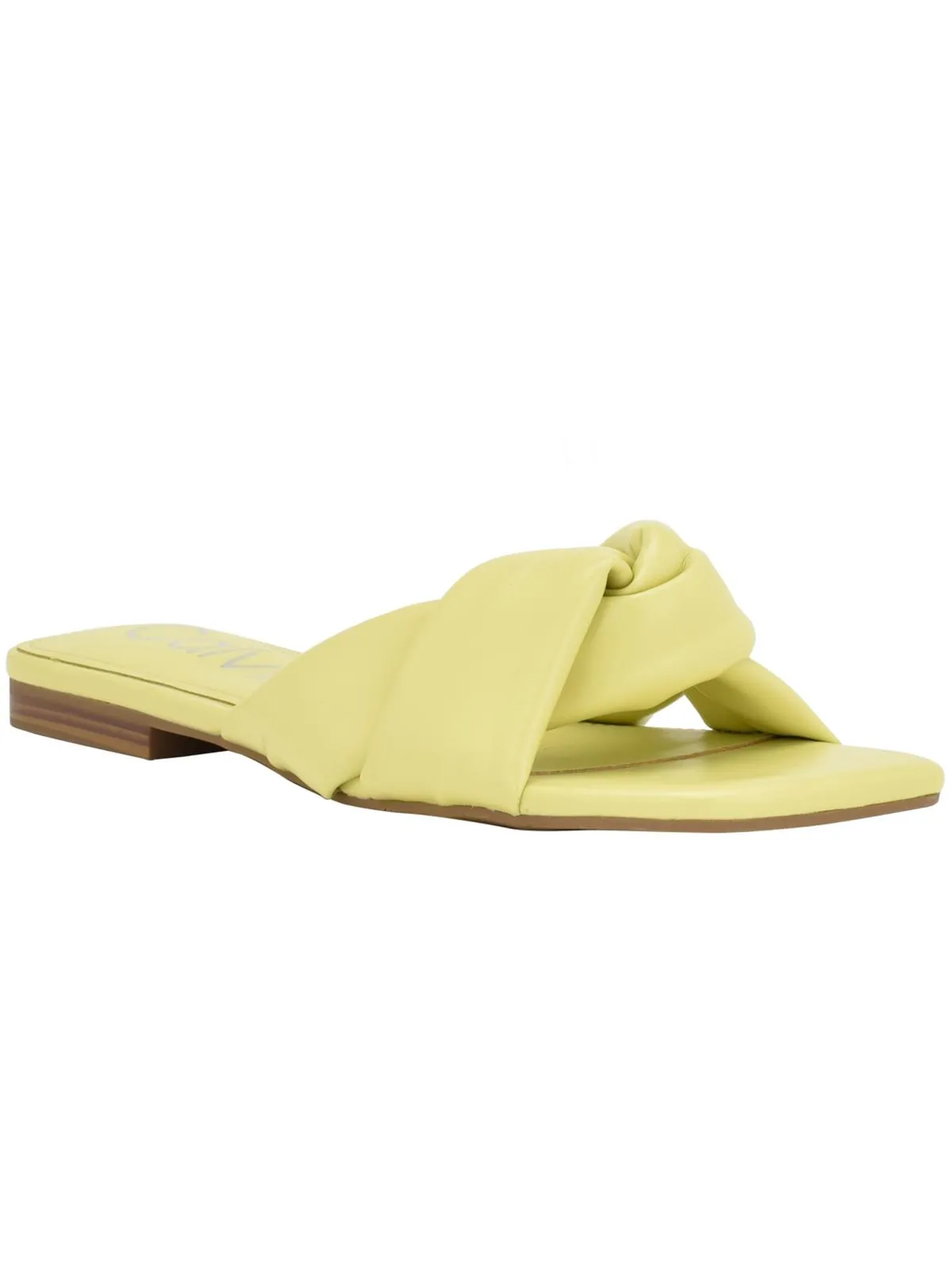 MARITA Womens Slip on Square toe Flatform Sandals