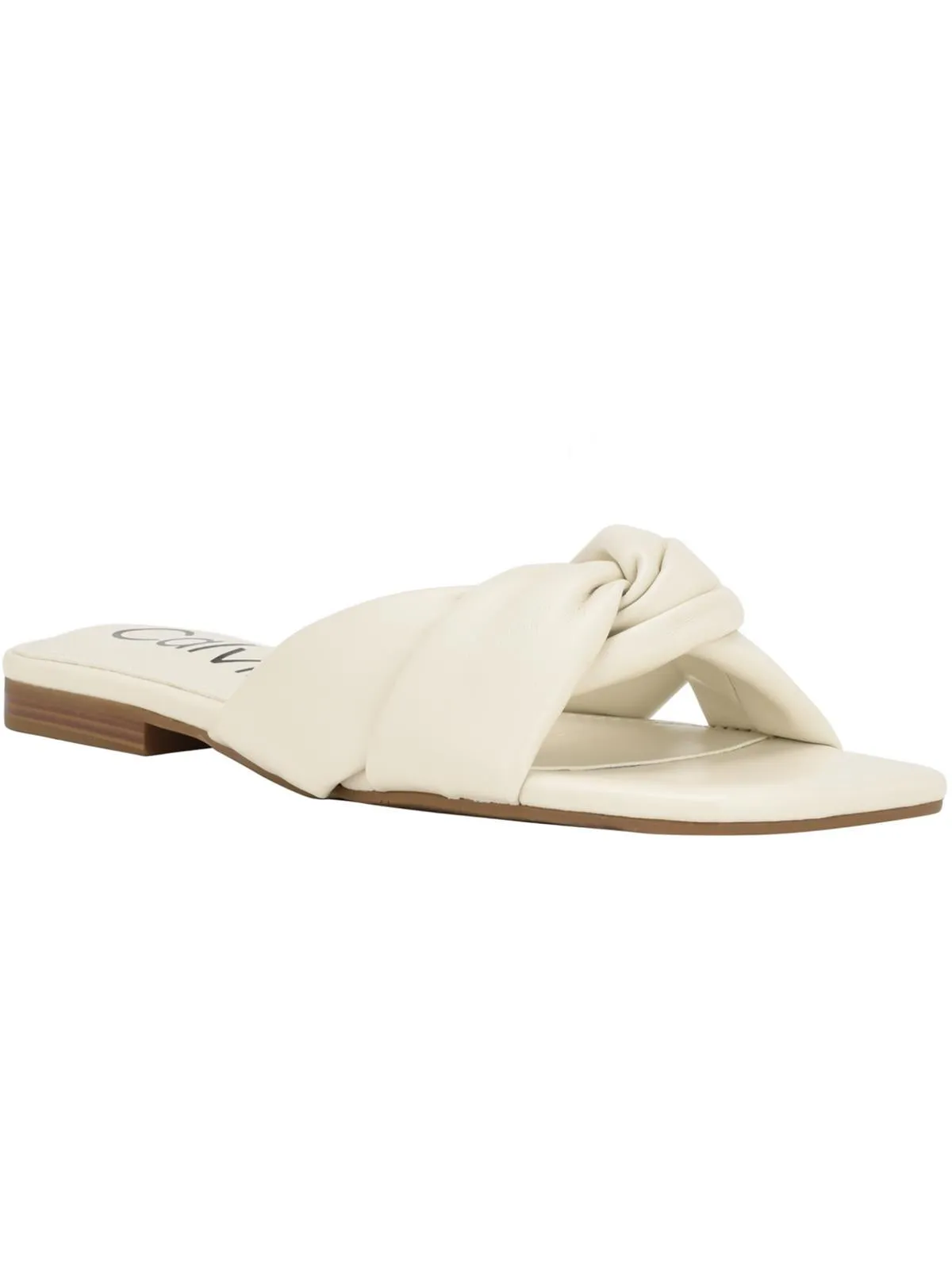MARITA Womens Slip on Square toe Flatform Sandals
