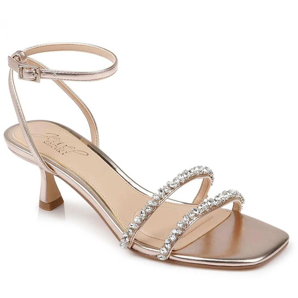 Marley Womens Kitten Heel Strappy Strappy Sandals