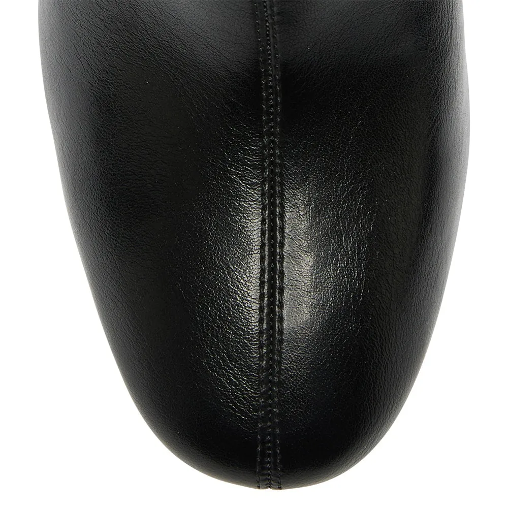 Marlo Boot in Black Smooth